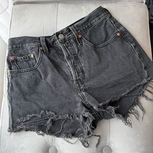 Levi’s 501 Denim Shorts BLACK